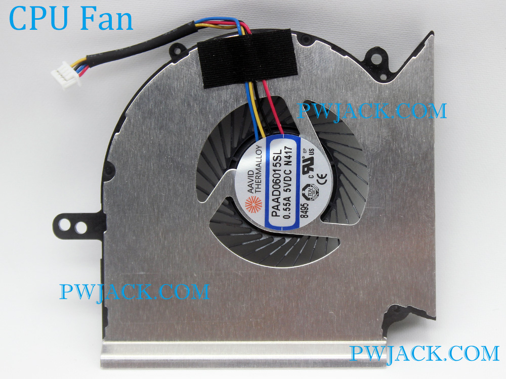 (image for) MSI GE63 GL63 GV63 8SD 8SDK 8SE 8SEK 8SF 8SG 9SD 9SDK 9SE 9SEK 9SF 9SG MS-16P7 CPU GPU Fan